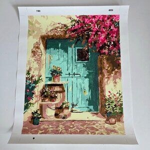 Painting on canvas. Paint by numbers. 16''x20''